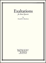 EXALTATIONS BRASS QUARTET cover